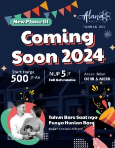 Informasi Alana Regency Tambak Oso tahap 3